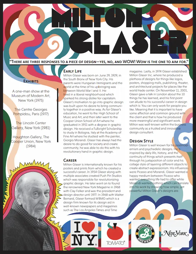 Milton Glaser Design